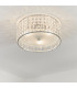Belfont 3 Light Bathroom Flush Ceiling Light Chrome-1