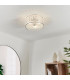 Belfont 3 Light Bathroom Flush Ceiling Light Chrome-2
