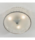 Belfont 3 Light Bathroom Flush Ceiling Light Chrome-3