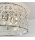 Belfont 3 Light Bathroom Flush Ceiling Light Chrome-4