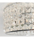Belfont 3 Light Bathroom Flush Ceiling Light Chrome-5