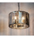 Clooney 4 Light Ceiling Pendant Slate Grey Gloss Paint-1