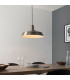 Moore 1 Light Dome Ceiling Pendant Gloss Nickel Plate-1