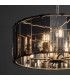 Clooney 8 Light Ceiling Pendant Slate Grey Gloss Paint-2
