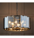 Clooney 8 Light Ceiling Pendant Slate Grey Gloss Paint-4