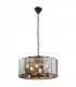 Clooney 8 Light Ceiling Pendant Slate Grey Gloss Paint-6