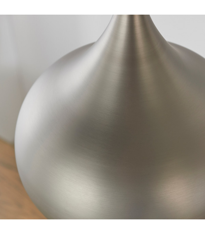Brosnan 1 Light Dome Ceiling Pendant Matt Nickel-5