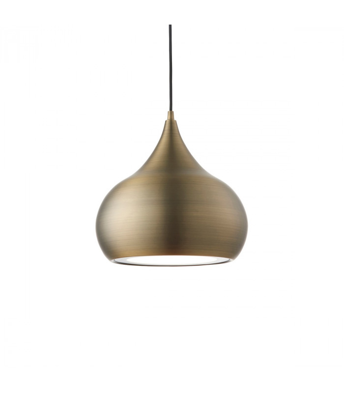 Brosnan 1 Light Dome Ceiling Pendant Matt Antique Brass