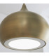 Brosnan 1 Light Dome Ceiling Pendant Matt Antique Brass-3