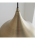 Brosnan 1 Light Dome Ceiling Pendant Matt Antique Brass-5