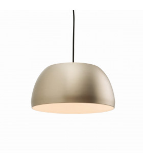 Connery 1 Light Dome Ceiling Pendant Matt Nickel