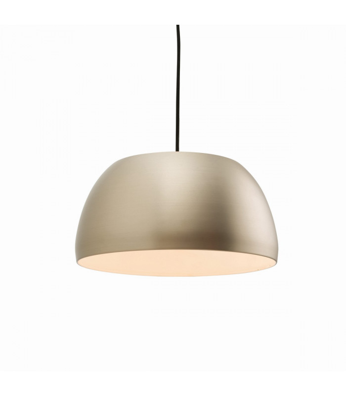 Connery 1 Light Dome Ceiling Pendant Matt Nickel