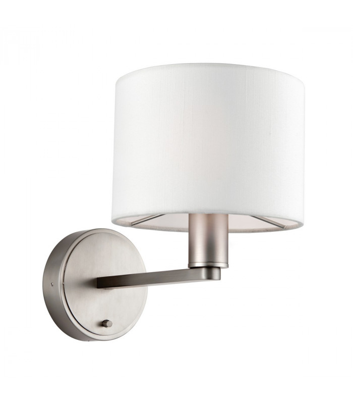 Daley 1 Light Indoor Wall Light Matt Nickel Plate