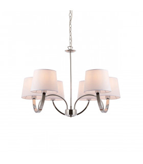 Macy 6 Light Multi Arm Ceiling Pendant Chrome