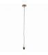 Cable Set Ceiling Pendant Light Antique Brass