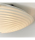 Roundel 2 Light Flush Ceiling Light Frosted White-4