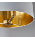 Harvey 3 Light Ceiling Pendant Satin Brushed Gold-5