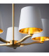 Harvey 5 Light Multi Arm Ceiling Pendant Satin Brushed Gold-3