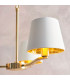Harvey 3 Light Multi Arm Ceiling Pendant Satin Brushed Gold-2