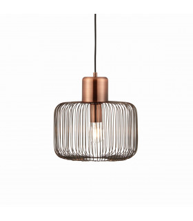 Nicola 1 Light Ceiling Wire Pendant Antique Copper