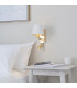 Harvey 1 Light Indoor Wall Light Satin Brushed Gold-5