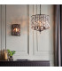 Belle 5 Light Ceiling Pendant Dark Bronze-4