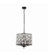 Belle 5 Light Ceiling Pendant Dark Bronze-6