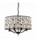 Belle 8 Light Ceiling Pendant Dark Bronze
