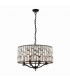 Belle 8 Light Ceiling Pendant Dark Bronze-5