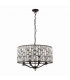 Belle 8 Light Ceiling Pendant Dark Bronze-6