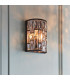 Belle 1 Light Indoor Wall Light Dark Bronze-1