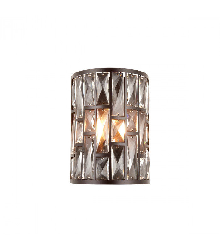 Belle 1 Light Indoor Wall Light Dark Bronze-5