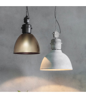Ford 1 Light Dome Ceiling Pendant Antique Brass-1