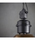 Ford 1 Light Dome Ceiling Pendant Antique Brass-2
