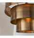 Morad 1 Light Cylindrical Ceiling Pendant Antique Brass-4
