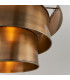 Morad 1 Light Cylindrical Ceiling Pendant Antique Brass-5