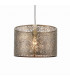 Secret Garden Floral Leaves Cylindrical Ceiling Pendant Light Antique Brass