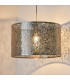 Secret Garden Floral Leaves Cylindrical Ceiling Pendant Light Antique Brass-1