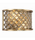 Hudson 2 Light Indoor Wall Light Antique Brass