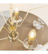 Nixon 3 Light Multi Arm Ceiling Pendant Brass-3