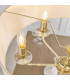 Nixon 6 Light Multi Arm Ceiling Pendant Brass-5