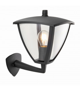 Seraph 1 Light Outdoor Wall Lantern Clear Polycarbonate
