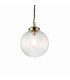 Brydon 1 Light Globe Ceiling Pendant Antique Brass