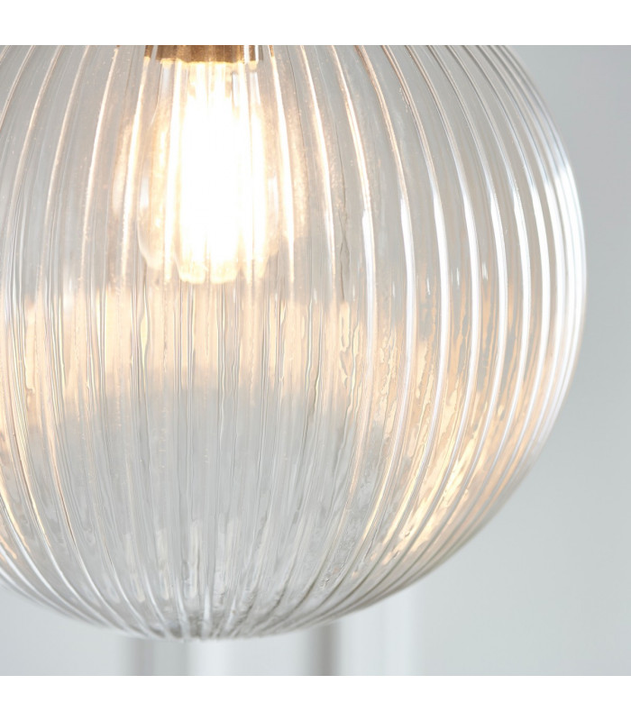 Brydon 1 Light Globe Ceiling Pendant Antique Brass-6