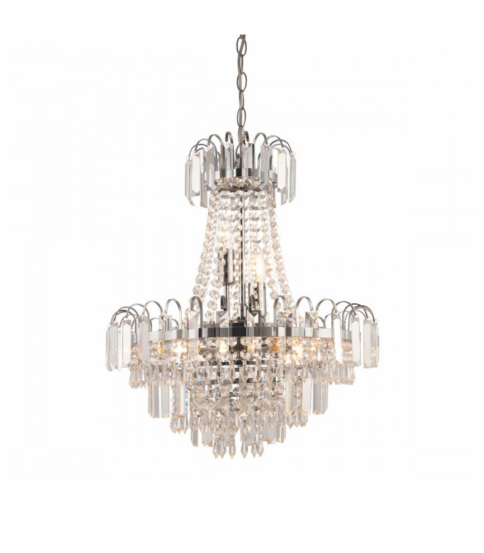 Amadis 6 Light Ceiling Pendant Chrome