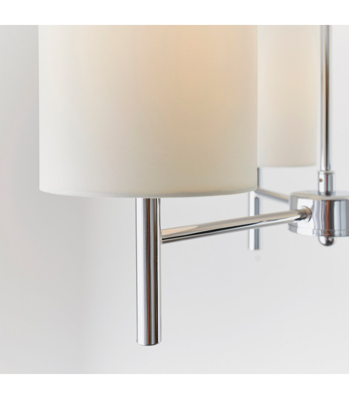 Brio 3 Light Semi Flush Multi Arm Ceiling Light Chrome-6