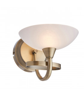 Cagney 1 Light Wall Light Antique Brass