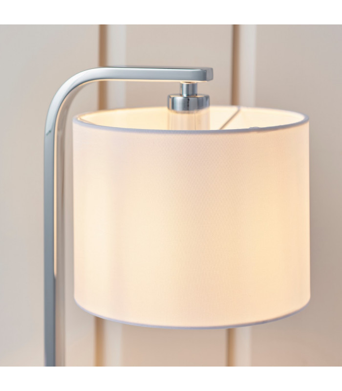 Canning Table Lamp Chrome-2