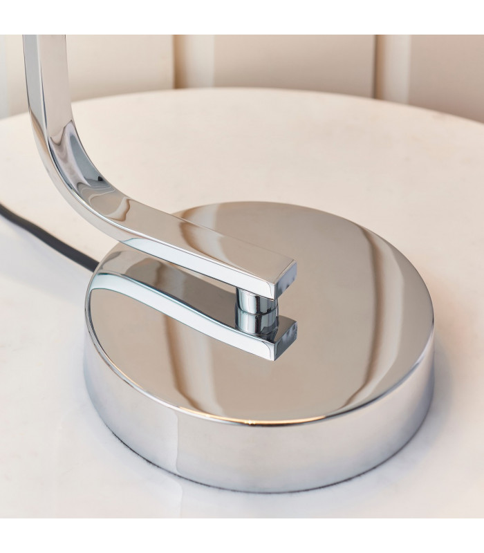 Canning Table Lamp Chrome-6