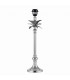 Leaf Table Lamp Polished Nickel Plate